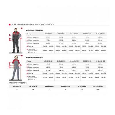Костюм рабочий летний летн. Билд кур/пк(р.52-54)р.182-188
