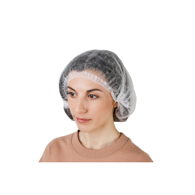 Шапочка Шарлотта белая, XL (55см), 100шт/уп
