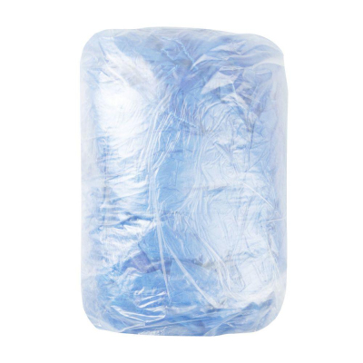 Бахилы н/с, п/э с 2й резин. текст. 3,5г ПНД2-8/8/2р-С-С 50 пар/уп