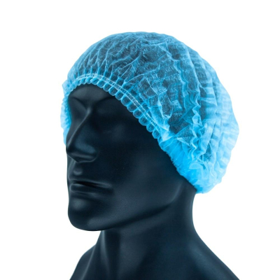 Шапочка Шарлотта голубая, 50 шт/уп