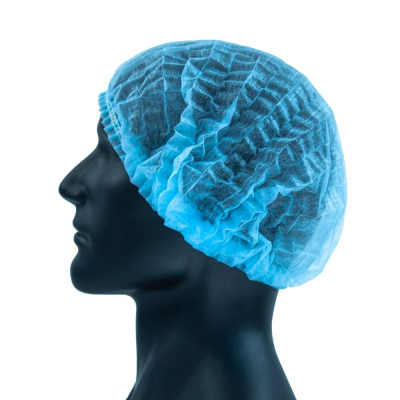 Шапочка Шарлотта голубая, 50 шт/уп