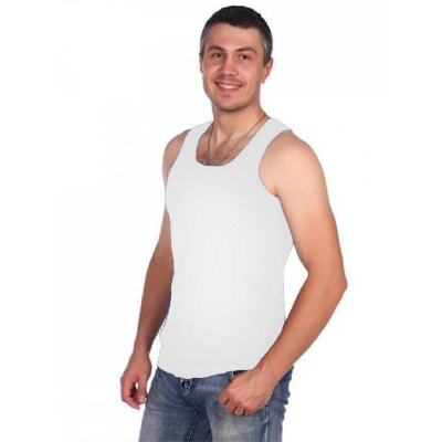 Майка муж. белая размер 54