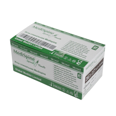 Игла спинальная INEKTA G26 (тип Квинке) Medispine 25 шт/уп