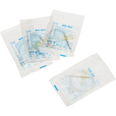 Игла-бабочка Устройство для влив в малые вены Luer Lock 19G KD-Fly 100шт/уп