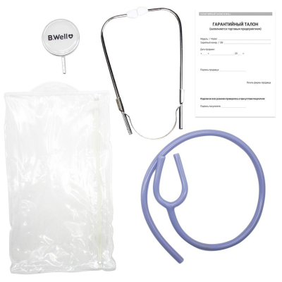 Стетоскоп WS-2, с двусторонней головкой, сиреневый B.Well