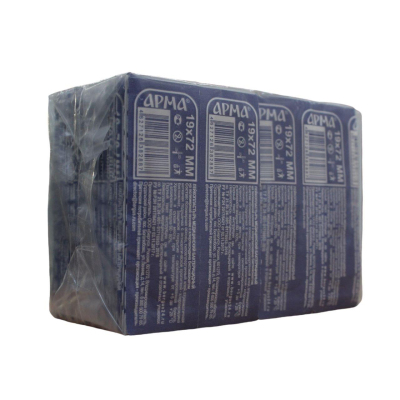 Перевяз. ср-ва Лейкопластырь бакт, 19х72 мм, полимерный 200 шт/уп, АРМА