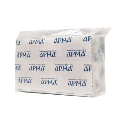 Перевяз. ср-ва Лейкопластырь бакт,19х72мм полимер.телесный ПЭ,100шт/уп,АРМА