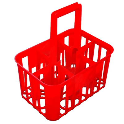 Корзина для транспортировки бутылок, на 6 мест,п/п, Италия, 11002201