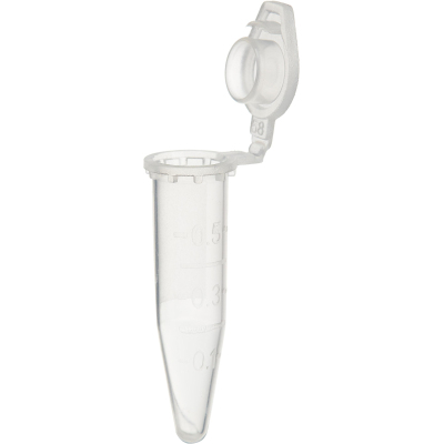 Пробирка микроцентрифужная (Эппендорфа) 0,5мл, дел., нестер.ПП 1000шт/уп