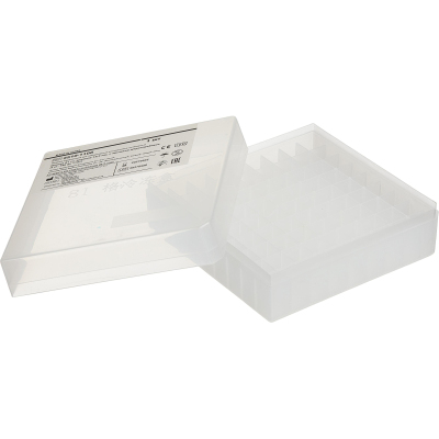 Штатив 81 гн, диаметр 12,5 мм, с крышкой д/криопробирок (t от -196 до +121)