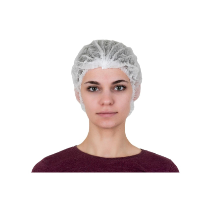 Шапочка Шарлотта белая, КЛЕВЕР-ПРО, пл.10 г, 100шт/уп