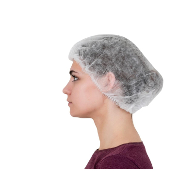 Шапочка Шарлотта белая, КЛЕВЕР-ПРО, пл.10 г, 100шт/уп