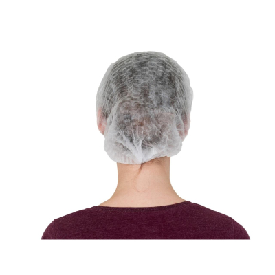 Шапочка Шарлотта белая, КЛЕВЕР-ПРО, пл.10 г, 100шт/уп