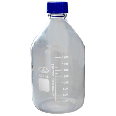 Банка 2л с делениями, с навинчив. крышкой, светлое стекло 10006813