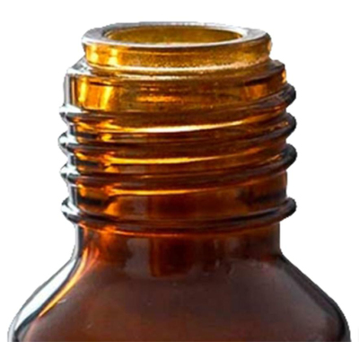 Банка 50мл с делениями, с навинчив. крышкой, темное стекло 10007209