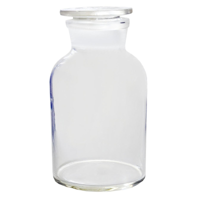 Склянка 1000мл светл.стекло, шир горловина, притерт.пробка 10003101