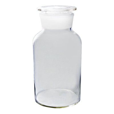 Склянка 5000мл светл.стекло, шир горловина, притерт.пробка 10003110