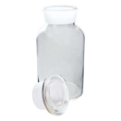 Склянка 5000мл светл.стекло, шир горловина, притерт.пробка 10003110