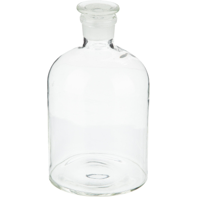 Склянка с прит. пробкой 1000 мл узкое горло светлая