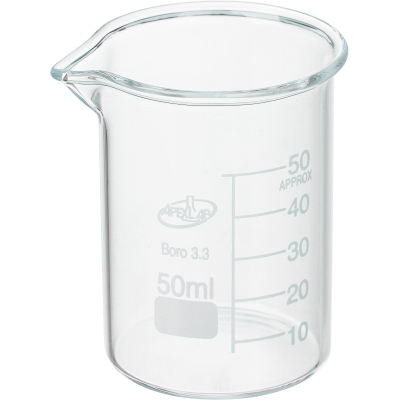 Стакан лабораторный Н-1-50 ТС, с дел., ГОСТ 23932-90 Apexlab