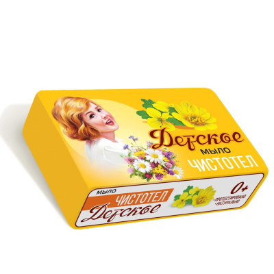 Мыло туалетное Детское Чистотел 90гр