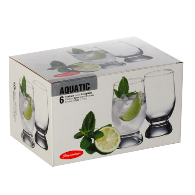 Стакан АКВАТИК 225 мл, 6шт/уп (42972B)