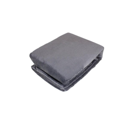 Плед микрофибра Plain коричневый 140x200