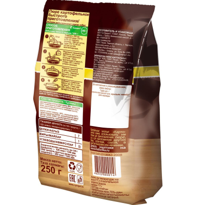 Картофельное пюре Картошечка, 250г