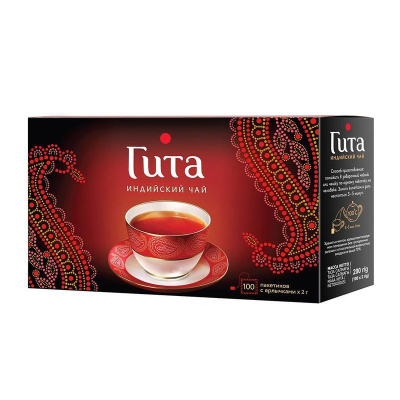 Чай Принцесса Гита Индийский (2гx100п.)