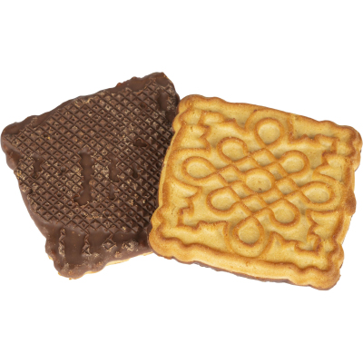 Печенье Яшкино Зебра сахарное с топленым молоком, 3кг/уп (ЯП123)