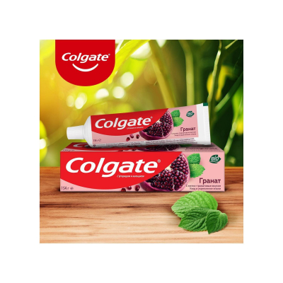 Зубная паста Colgate гранат укрепляющая с мятно-гранатовым вкусом 100мл