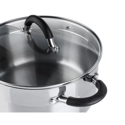 Кастрюля с крышкой TalleR, нерж. сталь, d=20см, 3,1л (TR-17193)