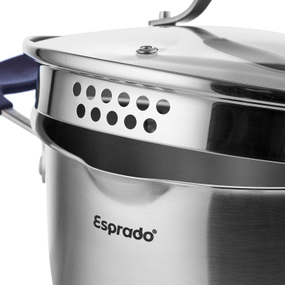 Кастрюля со стеклянной крышкой Avila, нерж.сталь, d=20см h=10,5cм, 3,3л