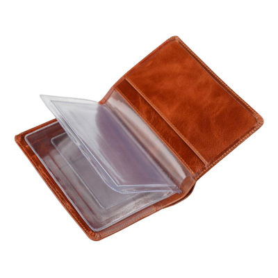 Бумажник водителя Grand кожаный коричневый, арт.02-026-0723