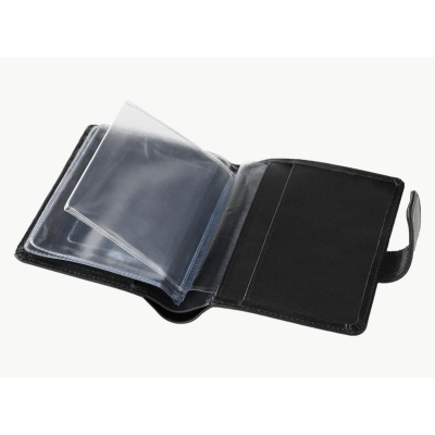 Бумажник водителя Grand кожаный черный, арт.02-033-0713