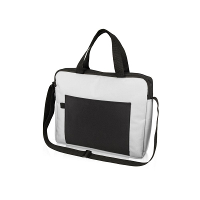 Конференц-сумка для документов'Congress',белый/черный,34х6х29(+1)см,823706