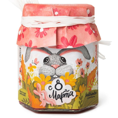 Мед и чай Подарочный набор из 2 продуктов С 8 марта