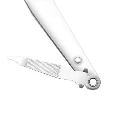 Книпсер с выдвижн.пилкой 7,6 см серебряный пакет QF 1498230