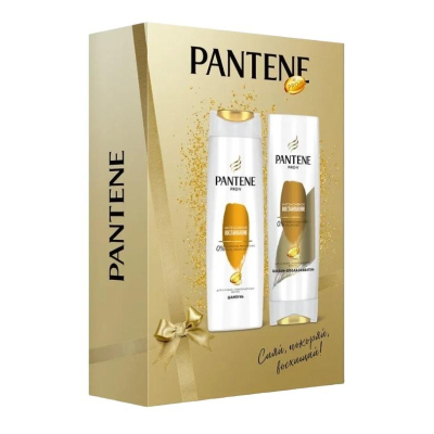 Подарочный набор PANTENE шампунь 400 мл, бальзам 360 мл
