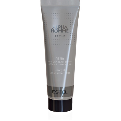 Гель для укладки волос легкая фиксация ESTEL ALPHA HOMME муж 50мл AH/GEL50