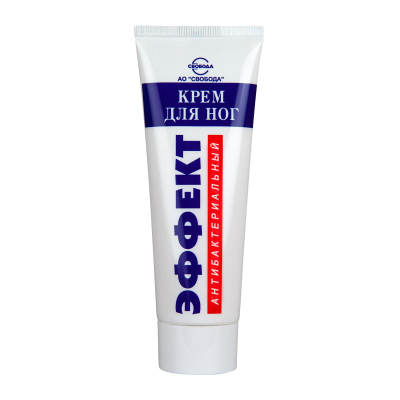 Крем SVOBODA Эффект для ног антибактериальный 80 гр
