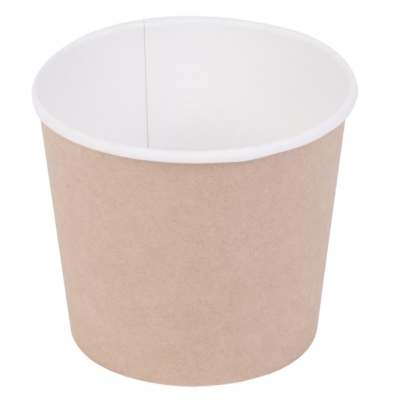 Контейнер круглый бум. OSQ Round Bowl 400мл, d-100(77)х85мм,(375шт/уп)