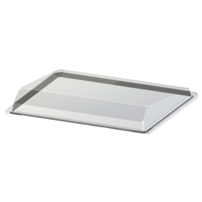 Крышка PET КД 309 (245х161х45мм,прозрач.),510шт/упак