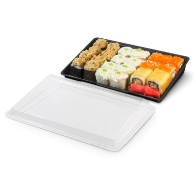 Крышка PET КД 309 (245х161х45мм,прозрач.),510шт/упак