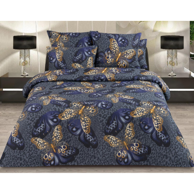 Постельное белье 2сп, поплин 110г/м2, (нав.50х70-2шт) Дива