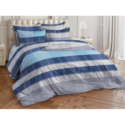 Постельное белье Евро, поплин 110г/м2, (нав.70х70-2шт) Дикси