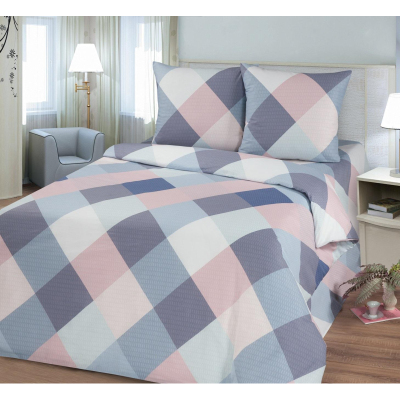 Постельное белье Евро бязь 120г/м2 (нав.50х70-2шт) Жаклин