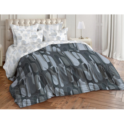 Постельное белье Евро, поплин 110г/м2, (нав.70х70-2шт) Купер