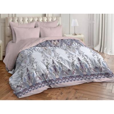 Постельное белье Евро, поплин 110г/м2, (нав.70х70-2шт) Латифа