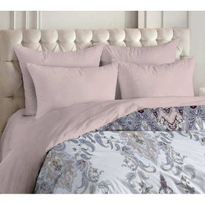 Постельное белье Евро, поплин 110г/м2, (нав.70х70-2шт) Латифа